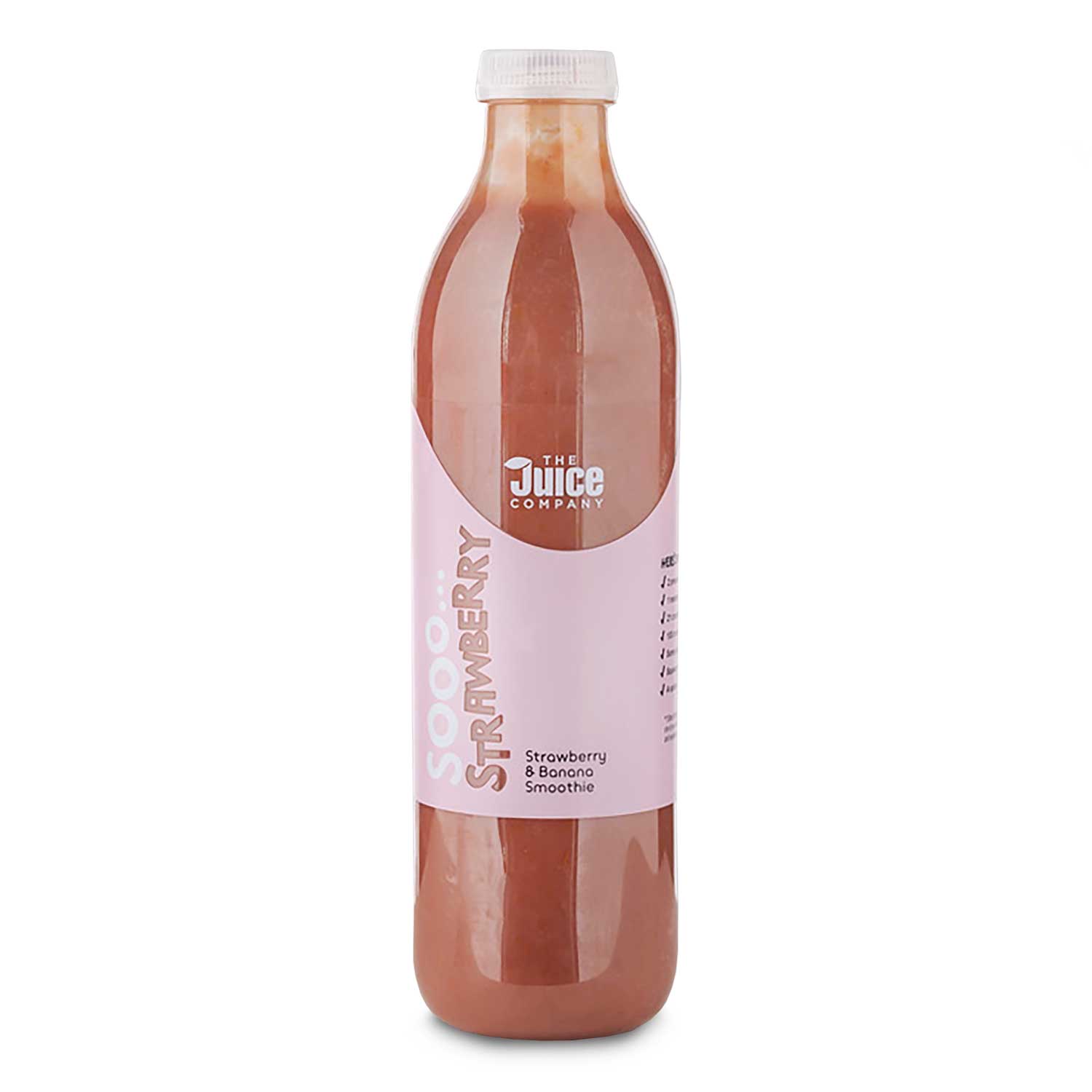 Strawberry And Banana Smoothie 750ml The Juice Company Aldiie 9777